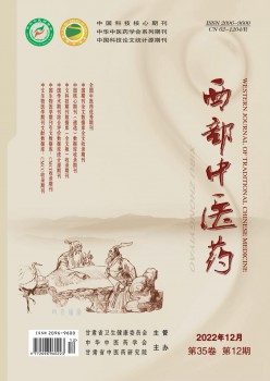 西部西医药杂志